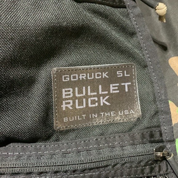 GORUCK Bullet Ruck 5L Rucking Backpack EDC Black Very Rare & Discontinued - Picture 6 of 8